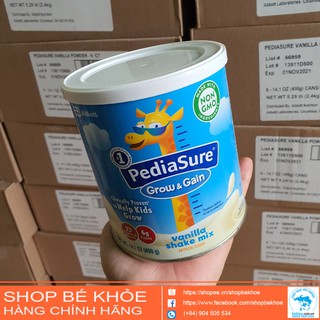 Sữa pediasure grow and gain 400g mỹ. - ảnh sản phẩm 2