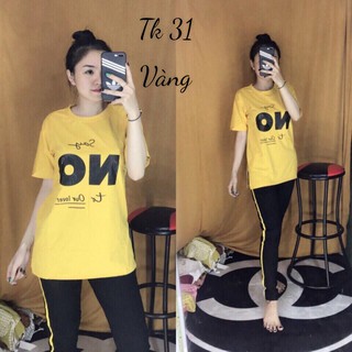 Đồ bộ nữ mặc nhà coton TK31