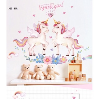 Decal dán tường hình con ngựa hàng cao cấp