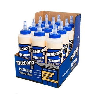 1 thùng keo dán gỗ nội thất ngoại thất titebond ii premium wood glue 473ml