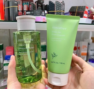 (Mẫu mới 2019) Sữa rửa mặt innisfree trà xanh
