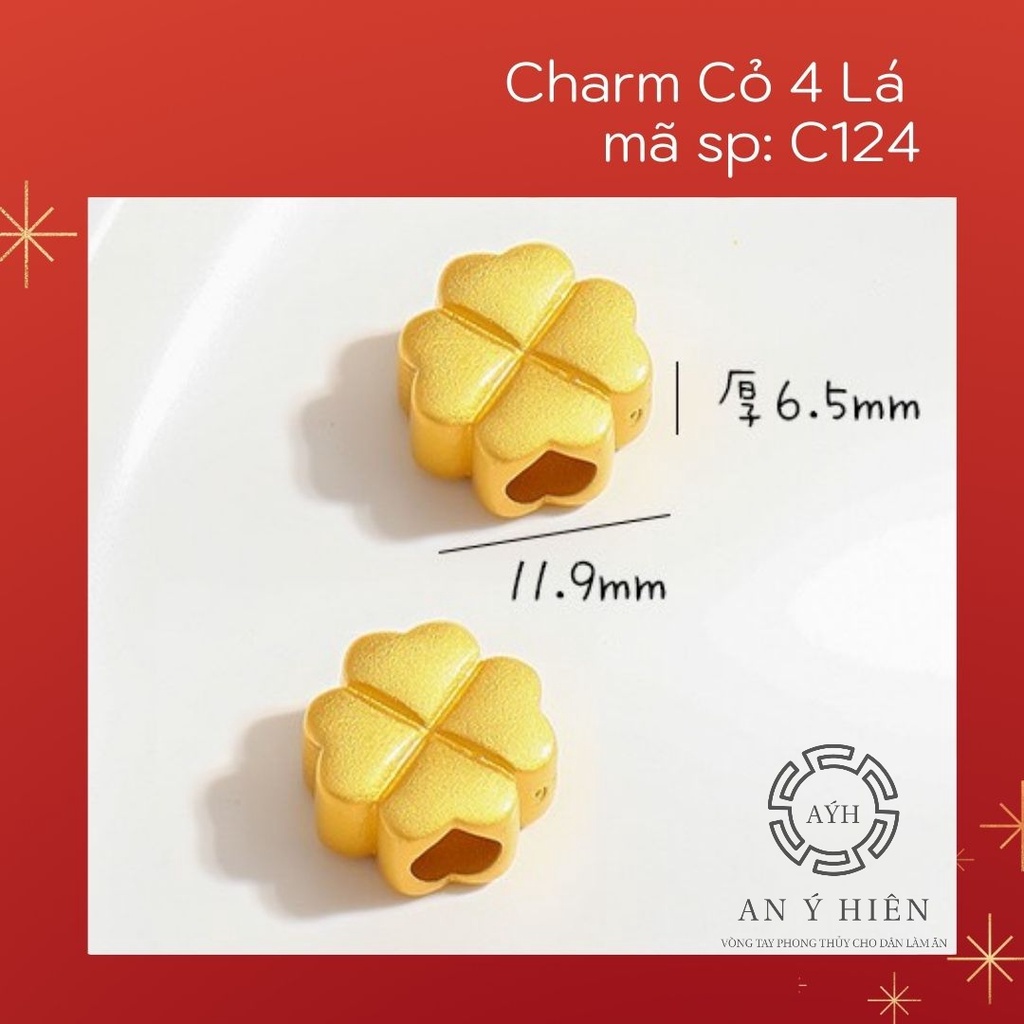 Charm Cỏ 4 lá #C124 ( An Ý Hiên)