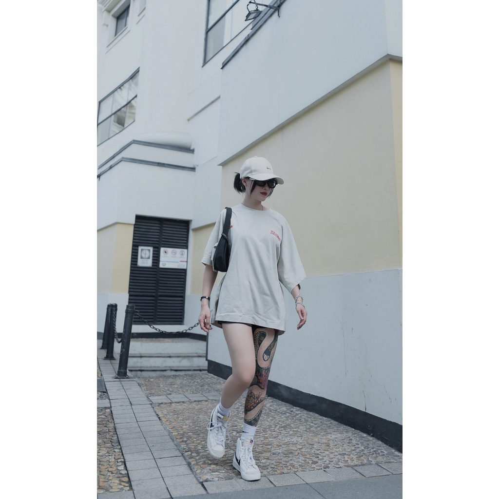 Áo Thun Tay Lỡ Unisex WILD DRIVING 100% Cotton HADES Brand Chính Hãng