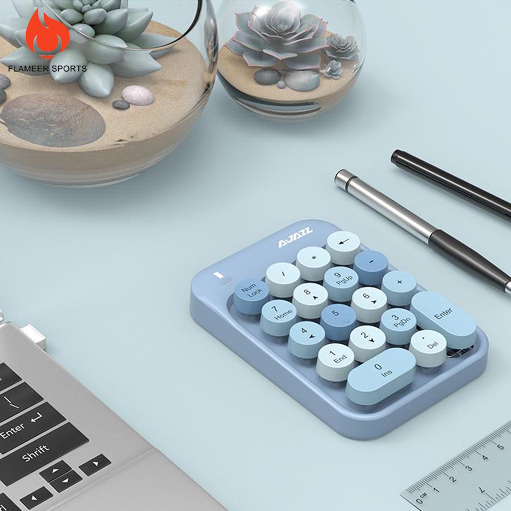 Bàn Phím Số Không Dây 18 Phím | BigBuy360 - bigbuy360.vn