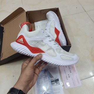 Giày Alphabounce Trắng Đỏ Nam Nữ