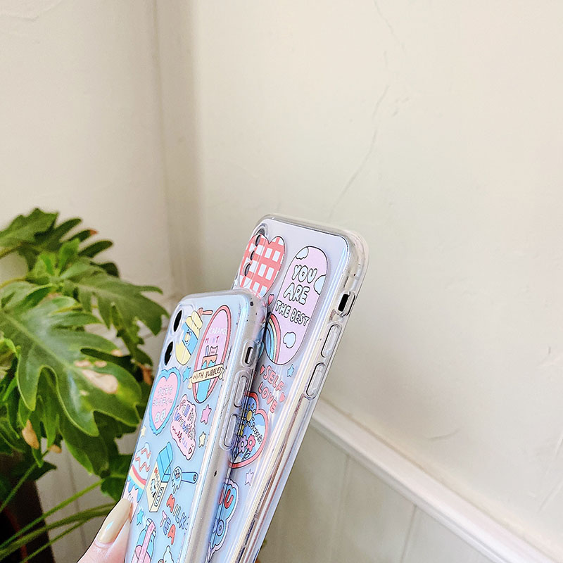 Ốp iphone Vỏ điện thoại silicon Cartoon bear and rabbit Silicone Phone Case For iPhone 11 Pro Max X Xr Xs Max 7 8 Plus Se 2020 12 pro max 12 mini | BigBuy360 - bigbuy360.vn