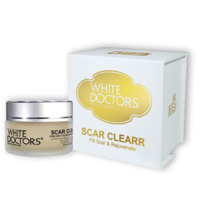 WHITE DOCTORS SCAR CLEARR - Kem làm mờ sẹo rỗ tái tạo da (40ml)