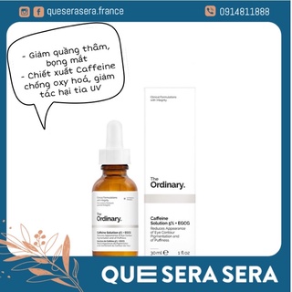 Serum mắt The Ordinary Caffeine 5% + EGCG