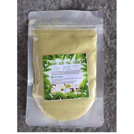Cám gạo trà xanh dưỡng da gói 100gr