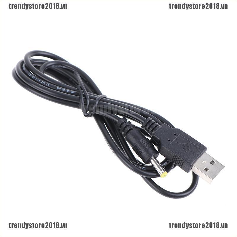 Dây Cáp Sạc Chuyển Đổi 1.2m 5v Usb A Sang Dc Cho Psp 1000 / 2000 / 3000