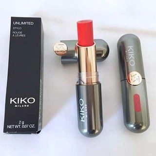 Son kiko unlimited stylo 15 màu đỏ cam
