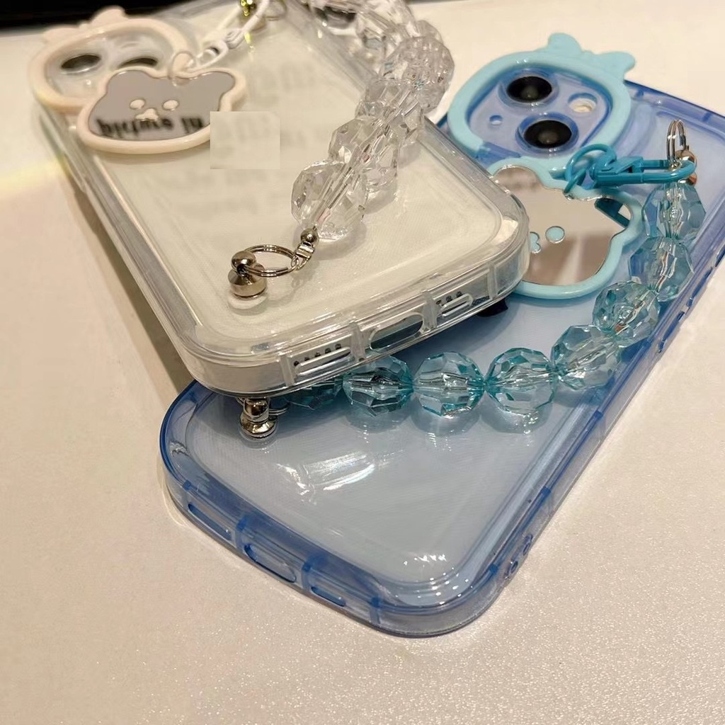 Ốp Điện Thoại Mềm Hình Quái Vật Nhỏ Gắn Dây Xích Cho Iphone 14proamx 12 pro max 11 pro max xs max xr x 13proamx plus