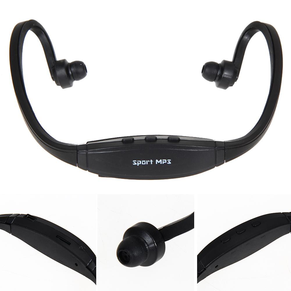 Tai nghe nhạc MP3 liên lạc đài FM có khe cắm thẻ nhớ Micro SD TF