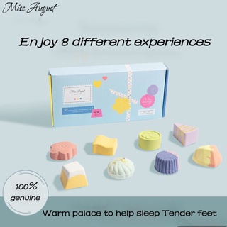 Tinh dầu muối tắm MissAugust Foot Soaking Ball Trẻ hóa da và gói sữa tắm bong bóng đỏ ròng để loại bỏ ẩm ướt, khử mùi, dưỡng ẩm và trẻ hóa