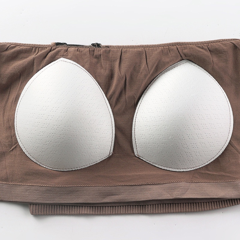 Áo Lót Thể Thao Khộng Gọng Mút Mỏng Thun Gân Màu Trơn 2 Dây Quyến Rũ Nâng Ngực Tự Nhiên DAN L&amp;U N98