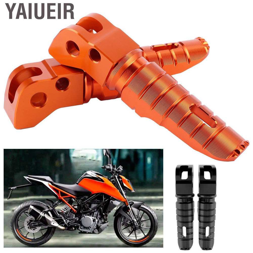 1 Cặp Gác Chân Hợp Kim Nhôm Cho Ktm Duke125 / 250 / 300 Rc200 / 390 2014 +