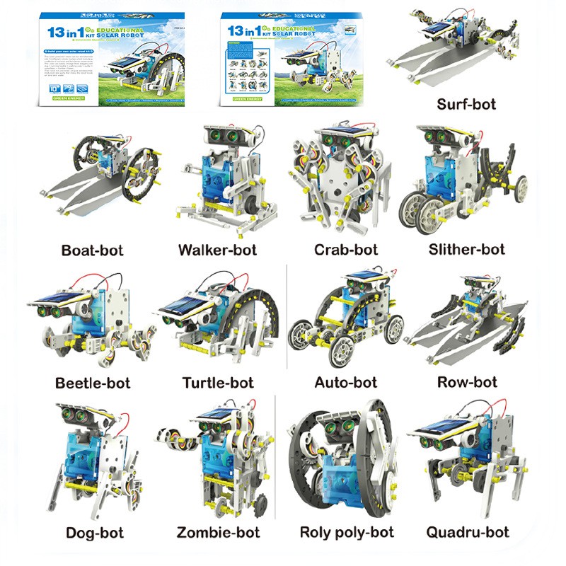 BỘ LẮP RÁP ROBOT NĂNG LƯỢNG MẶT TRỜI