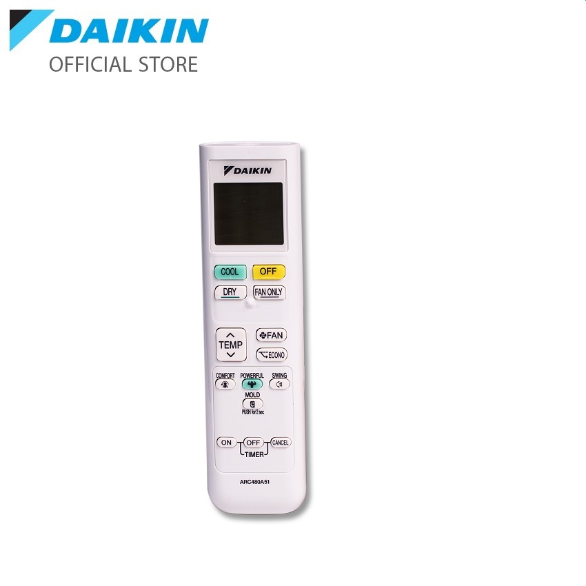 Remote ARC480A51 cho máy điều hòa Daikin ATKA25/35UAVMV, FTKA25/35/50/60UAVMV