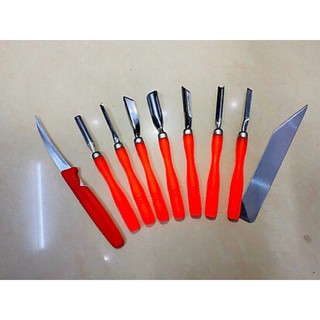 Bộ dao tỉa hoa quả 9 món