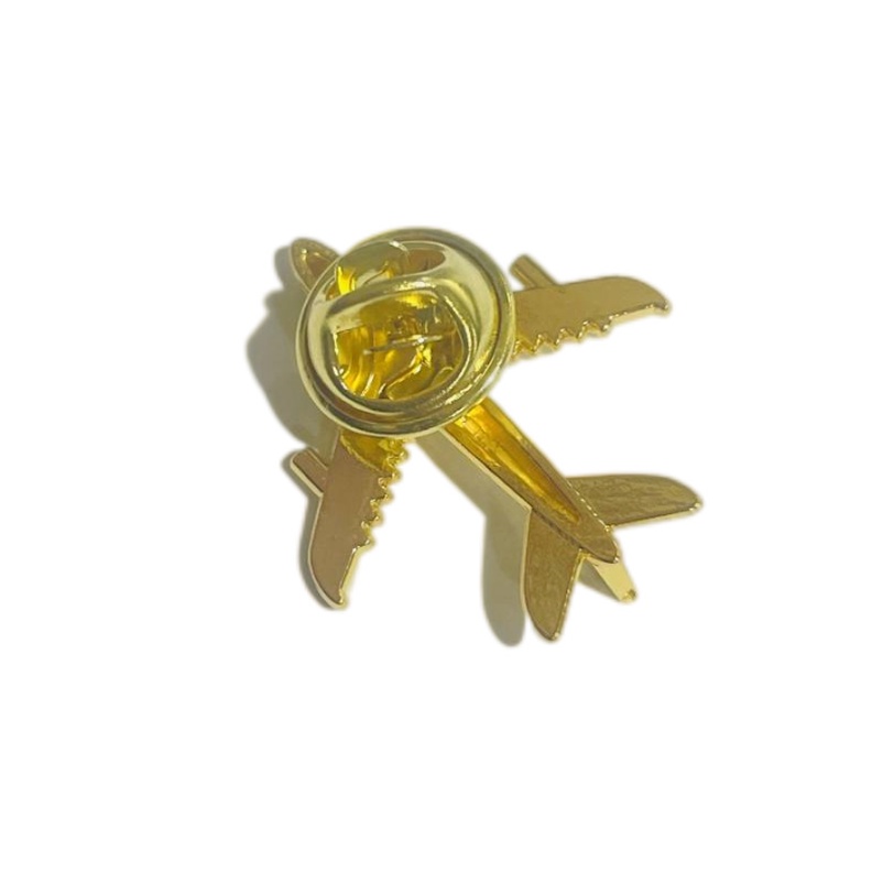 Ghim Cài Áo Kim Loại Hình Máy Bay Thời Trang