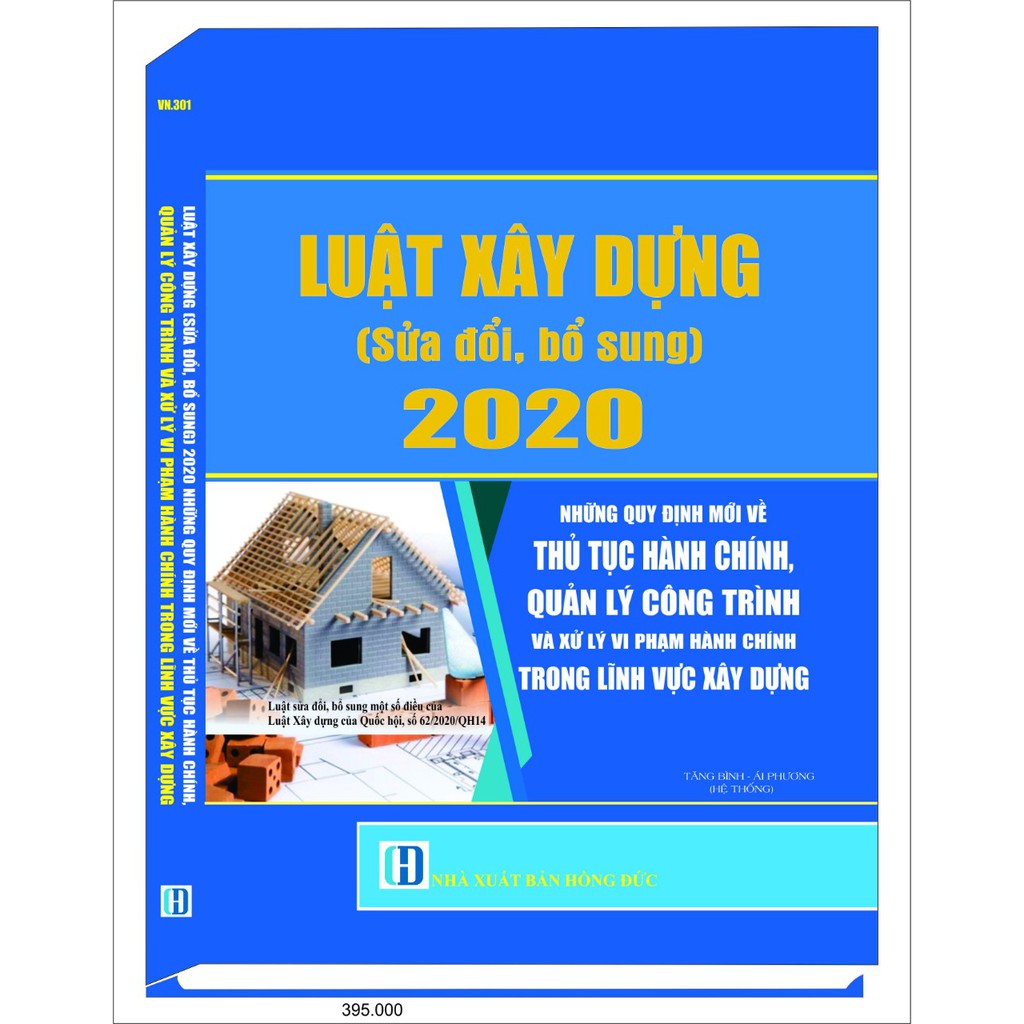 Sách - Luật Xây Dựng (Sửa Đổi, Bổ Sung) 2020
