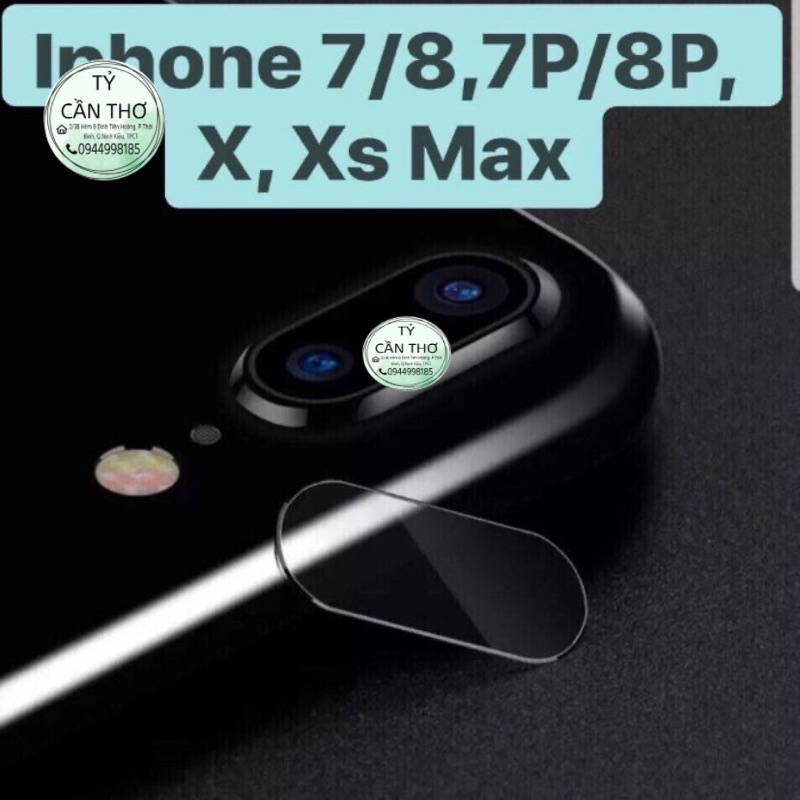 Dán chống trầy camera iPhone 7plus  8plus X  Xs Xs Max / 11 / 12 / 12prm