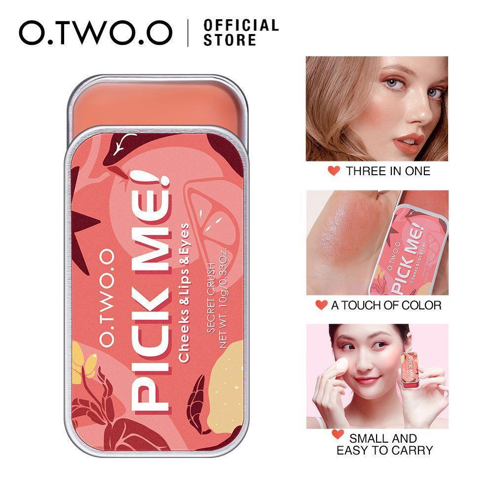 Bảng phấn mắt trang điểm đa năng 3 trong 1 O.TWO.O Y9T4 | BigBuy360 - bigbuy360.vn