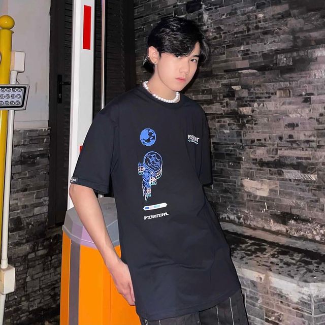 Áo Thun Unisex Tay Lỡ TN640-TN641-TN642-TN643 MissOut Form Rộng Nam Nữ vải cotton phong cách Hàn Quốc Haley