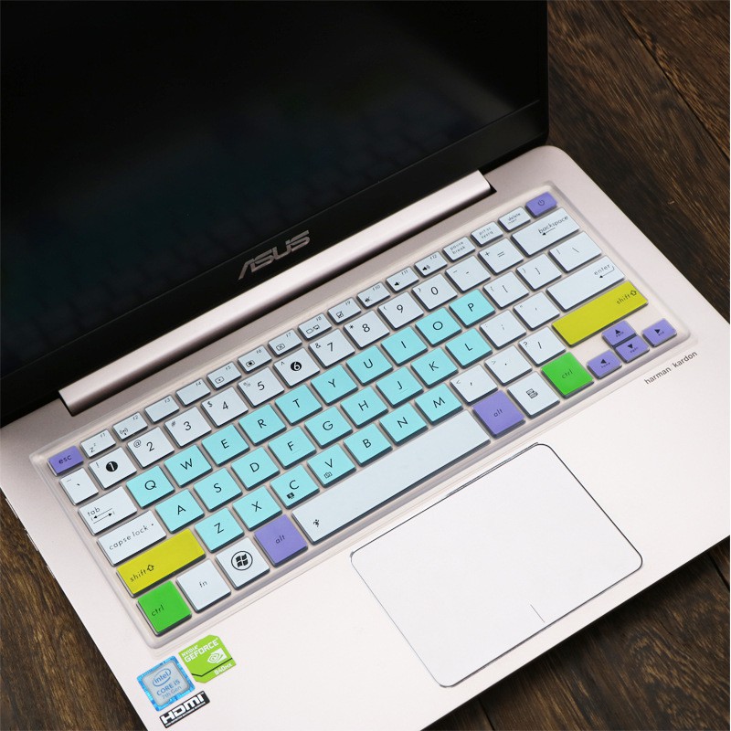 Miếng Dán Bảo Vệ Bàn Phím Laptop Asus UX32L 363 TP 300L UX363C UX330 TP301U RX310 UX330U UX330U U3000U U4000 13.3 inch