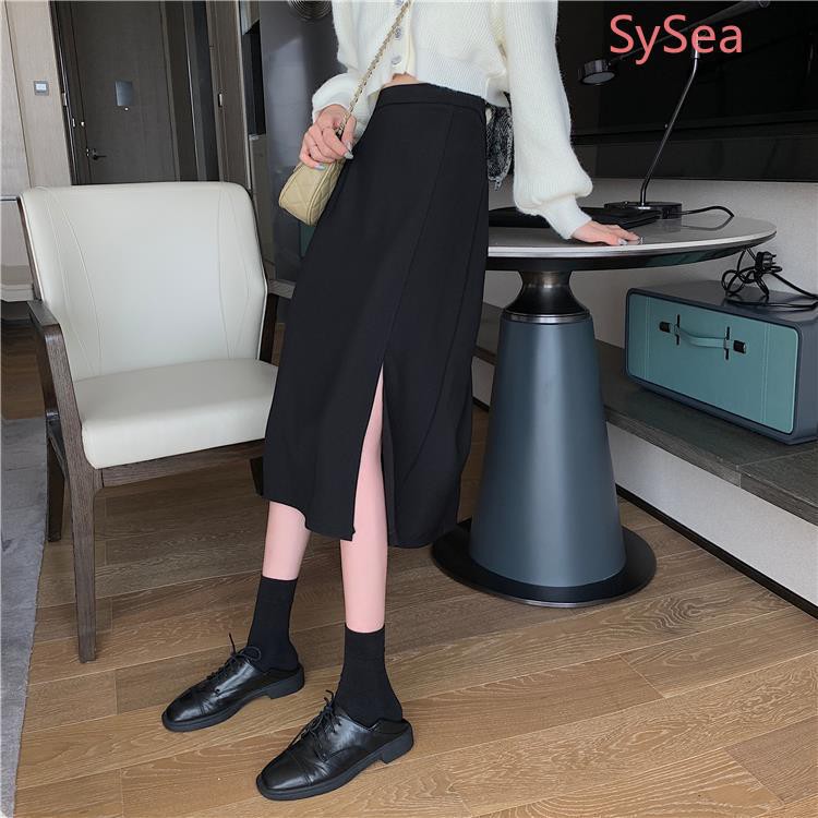 [JOSE10PTD GIẢM10%TỐIĐA10KĐƠN700K] Chân váy dài xẻ tà, chân váy công sở chữ A dáng dài JOSEE' chất vải tuyết mưa cao cấp | BigBuy360 - bigbuy360.vn