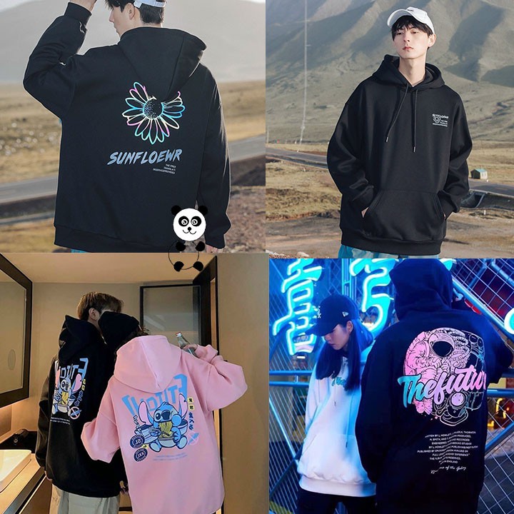Áo hoodie nỉ ngoại unisex nam nữ chất form rộng cá tính nhiều mẫu hot mới lạ có kèm video