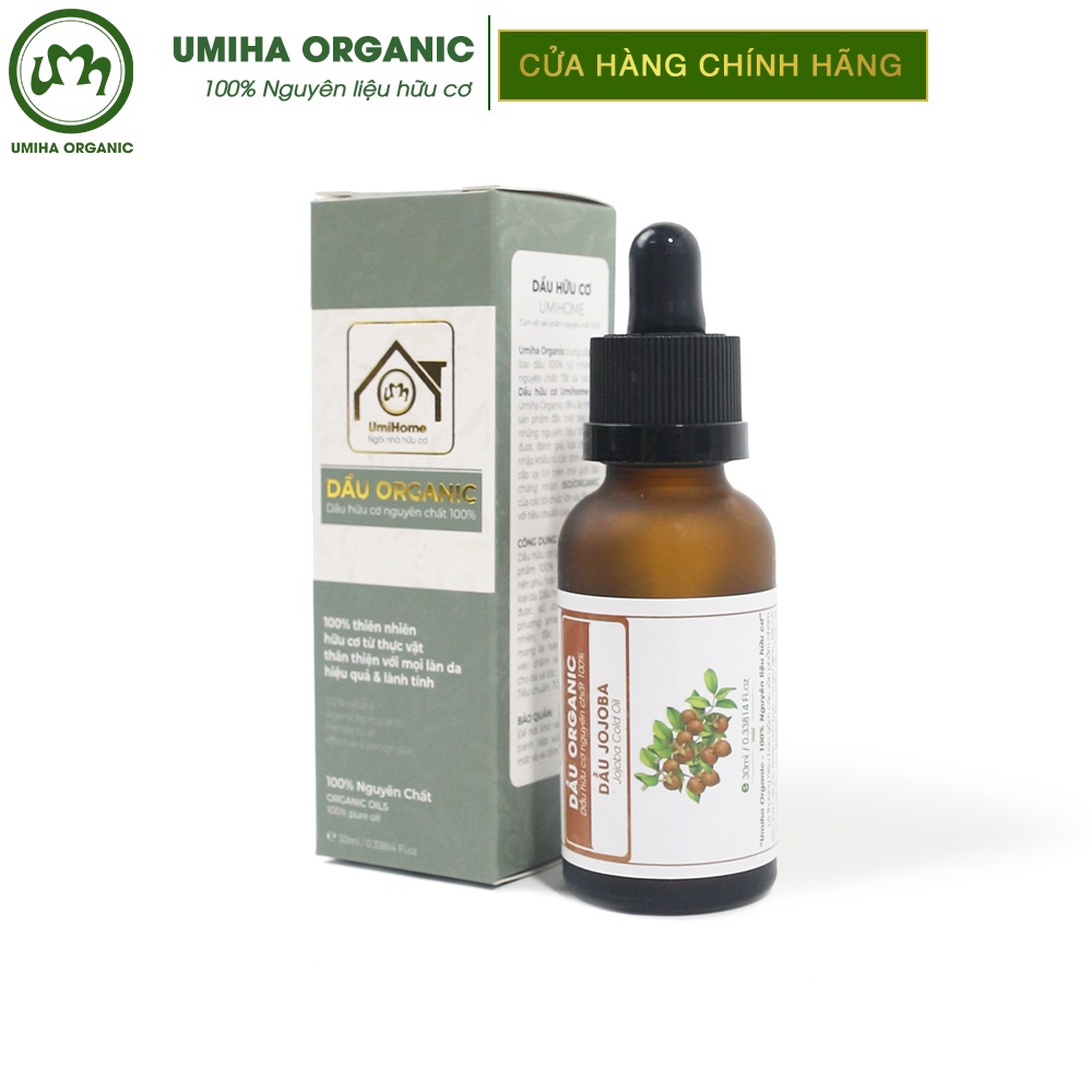 Dầu Jojoba Hữu Cơ Umiha Nguyên Chất | Jojoba Oil 100% Organic 10ml