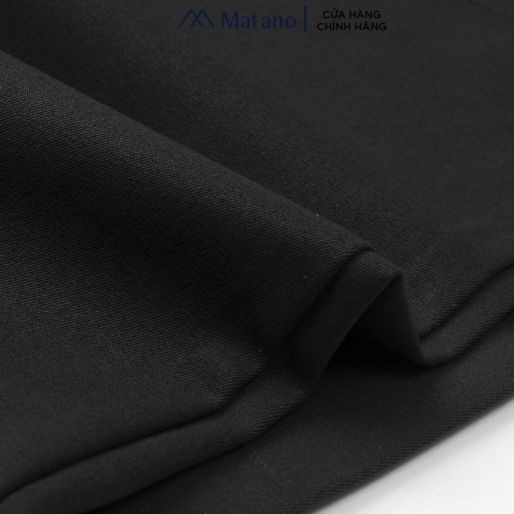 Quần kaki nam MATANO QK018 kiểu dáng dài trơn, form slimfit tôn dáng, vải kaki dày dặn, co giãn tốt, mềm mại, trẻ trung