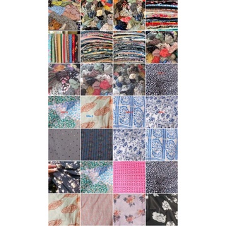 1kg vải khúc từ 1,5m đến 2m, vải lụa mango, lụa 100D, lụa satin, lụa hoa, tơ tằm, có thể may váy đầm, áo dài, đồ bộ,