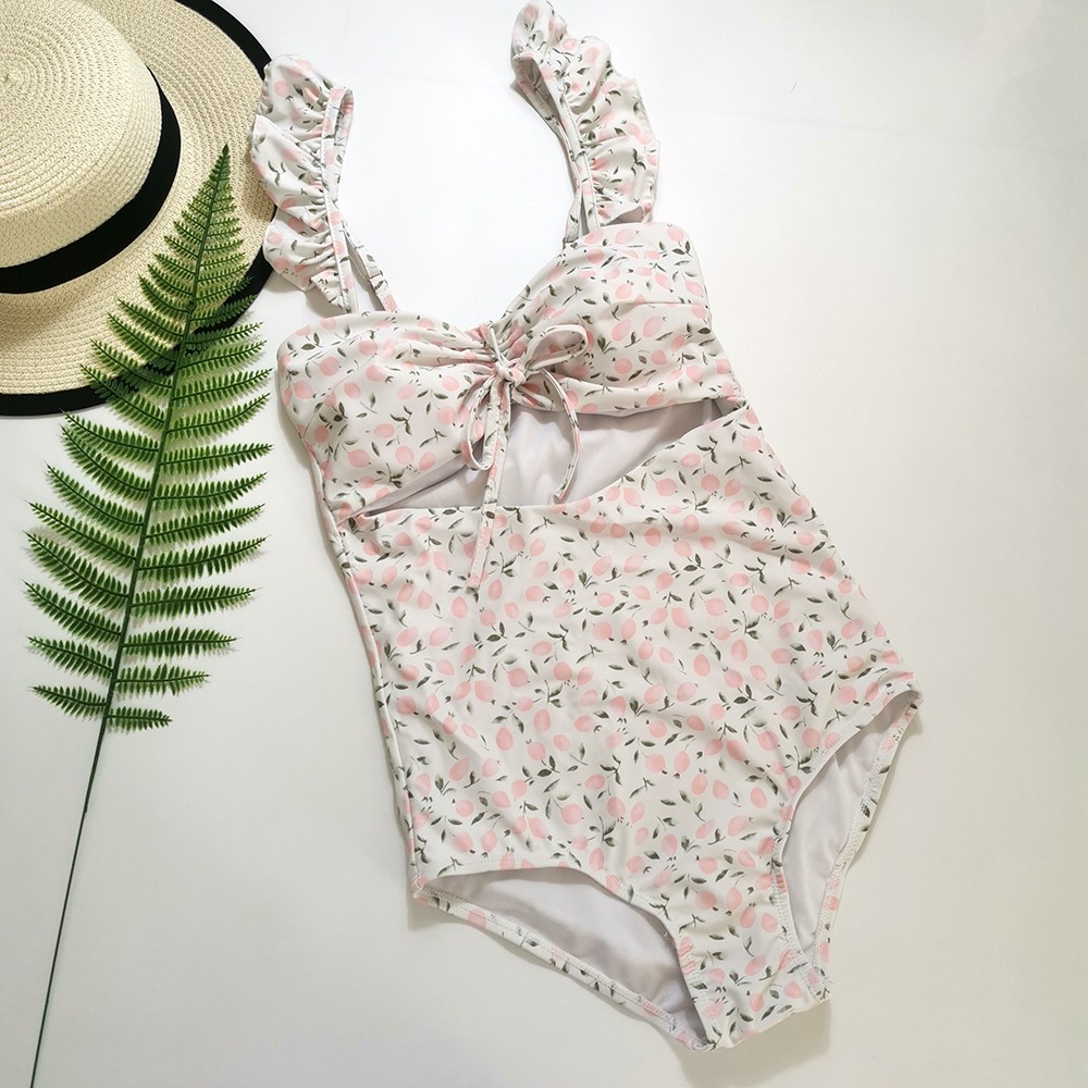 Bộ Đồ Bơi Một Mảnh Che Phủ Bụng Họa Tiết Hoa Xinh Xắn Cho Nữ | BigBuy360 - bigbuy360.vn