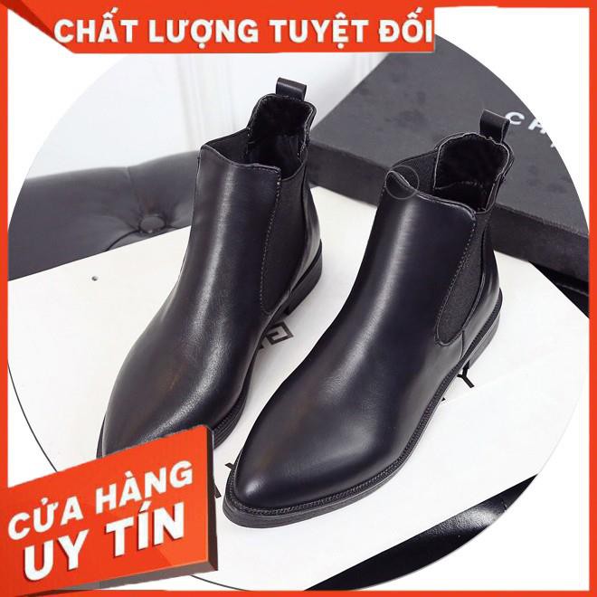 [FREE SHIP –BẢO HÀNH 1 NĂM ] GIÀY CHELSEA BOOST DA BÒ CAO CẤP HOT TREND