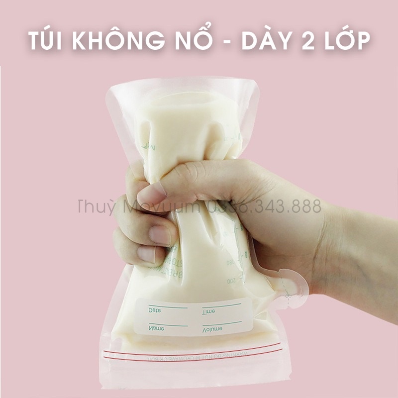 Túi trữ sữa MISUTA 150ml/ 200ml- Hộp 30 túi