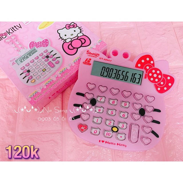 Máy tính tiền Hello Kitty