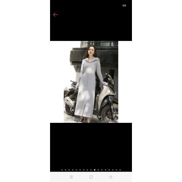 Áo khoác thông hơi chống nắng kim cương dáng dài