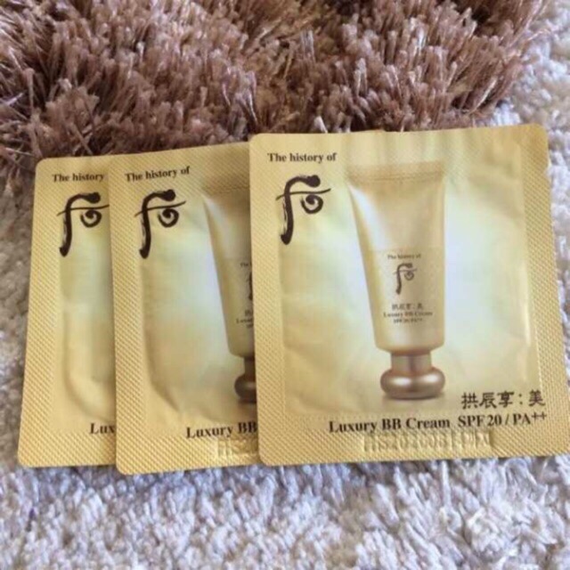 Combo 10 gói sample Kem trang điểm cao cấp Whoo [date mới nhất] | BigBuy360 - bigbuy360.vn