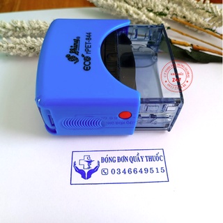 Khắc con dấu mộc 3-4 dòng cho shop - thương hiệu shiny s844