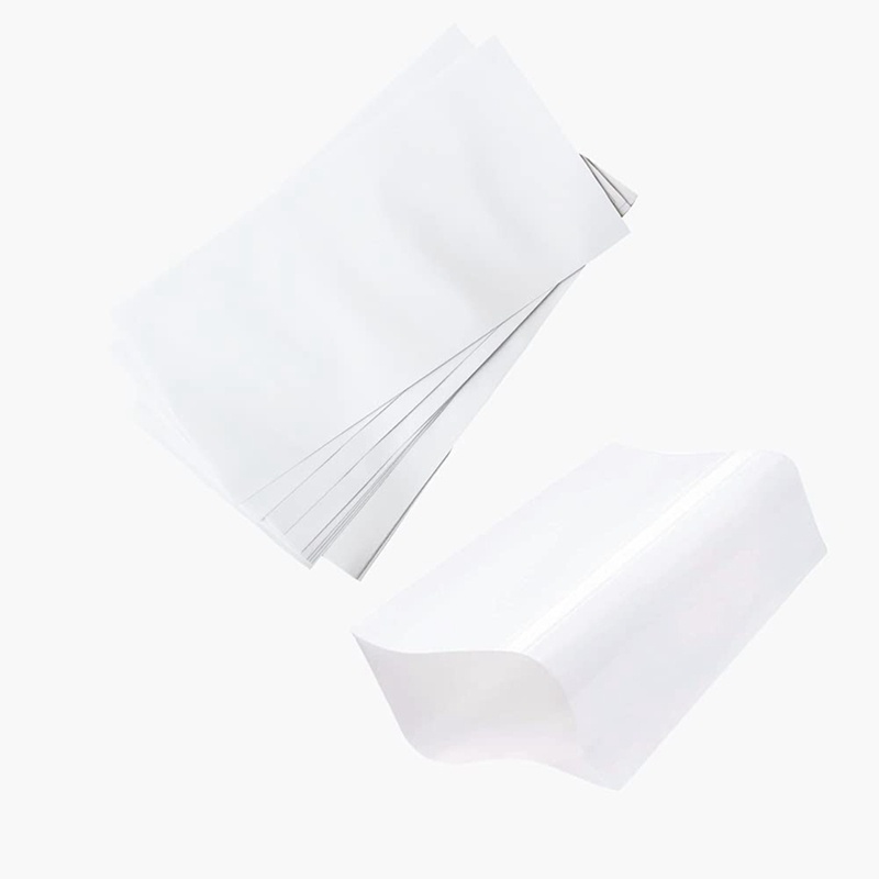 Set 100 Túi Co Nhiệt 5X10 Inch Màu Trắng Cho Kính Tumblers 567G
