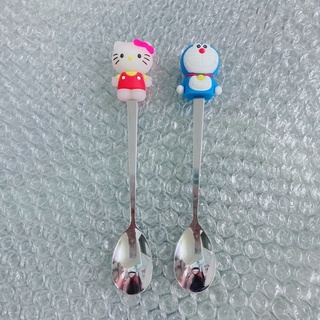 Muỗng thìa cafe 3D Hello Kitty Doremon Doraemon