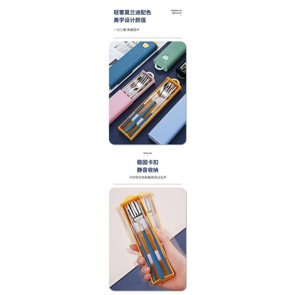 Bộ Dụng Cụ Ăn Uống Bằng Thép Không Gỉ 304 Chất Lượng Cao