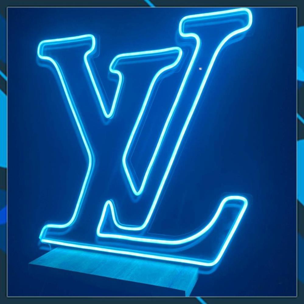 ( ĐÈN DECCOR ) Đèn Led Neon Hình Logo Luôn Vui Tươi (LV)
