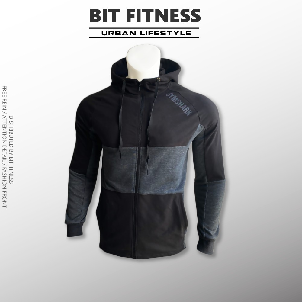 Áo khoác Hoodie GYMSHARK - Áo khoác cao cấp 100% vải cotton - BiT Fitness chuyên đồ tập Gym AK.GS.CM
