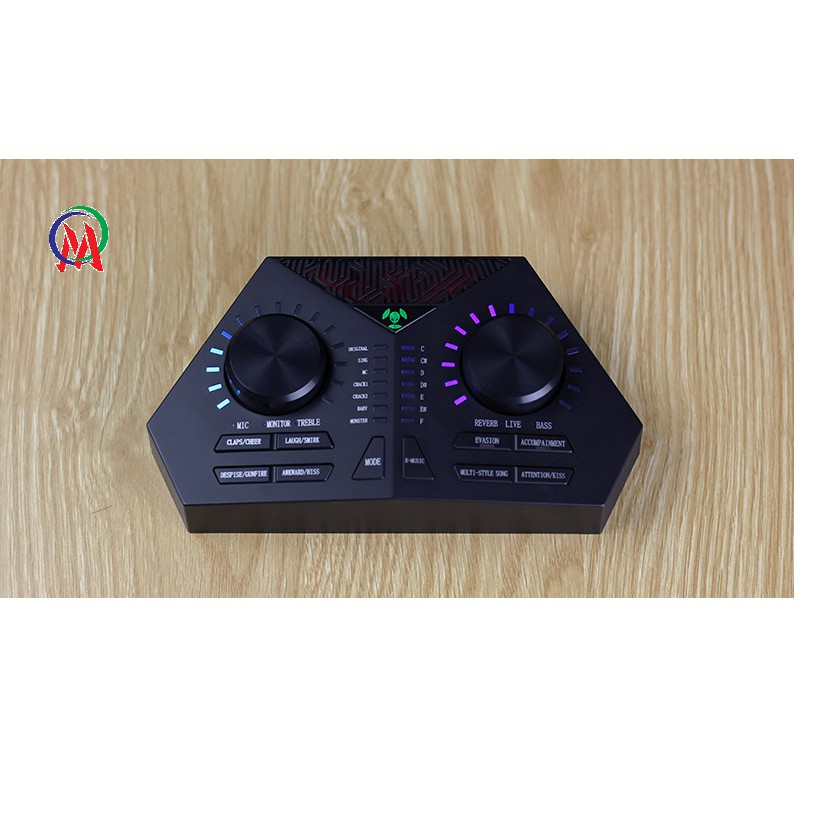 Sound Card MAX 730 - Hát Karaoke Live Stream, Có Auto-Tune, Pin Sạc