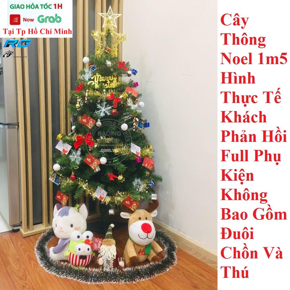 Cây Thông Noel 1m5 Trang Trí Noel Giáng Sinh 1m5 Có Kèm Phụ Kiện Trang Trí Thông Việt Nam Cao Cấp
