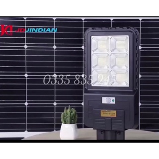 Đèn năng lượng mặt trời jindian- đèn đường nlmt công suất 300w -khung abs- chip led "smd" - bh 02 năm