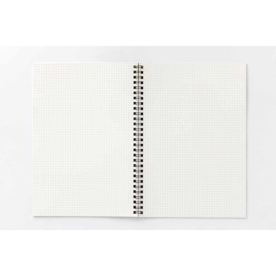 Sổ Ghi Chú Đóng Gáy Lò Xo ARTBOX Hàn Quốc Dạng Kẻ Ô Lưới Màu Trơn Chuyên Dùng Học Tập